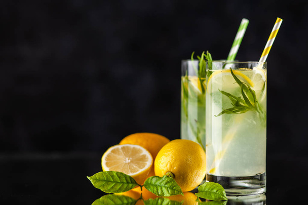 Tarragon lemonade drink - Photo, Image