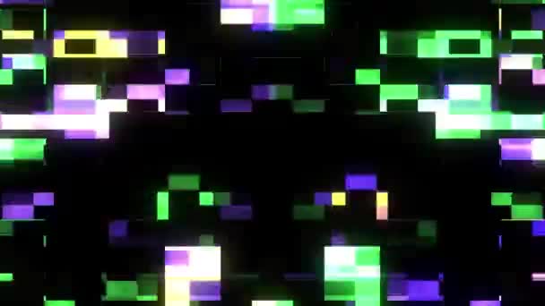 швидкий глюк інтерференційний екран фон для анімації логотипу нова якісна технологія цифрового переплетення барвисті відеозаписи
 - Кадри, відео