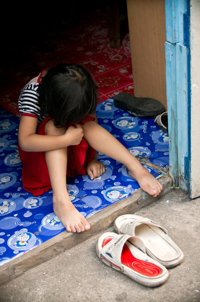 leven op straat, bangkok - Foto, afbeelding