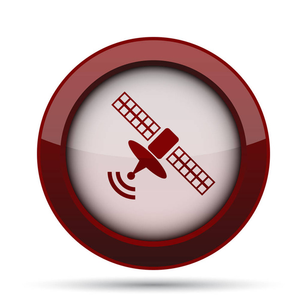 Antenna icon. Internet button on white background. - Photo, Image