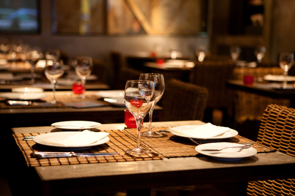 gurme restoranında güzel sofra - Fotoğraf, Görsel