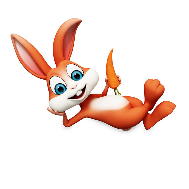 Кролик з морквою
 - Фото, зображення