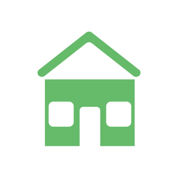 House icon vector isolated on white background for your web and mobile app design, House logo concept - ベクター画像