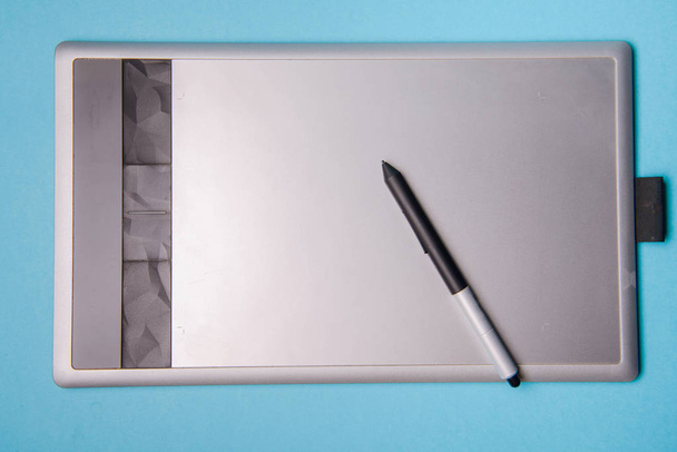 Graphic tablet with pen for illustrators and designers - Foto, Bild