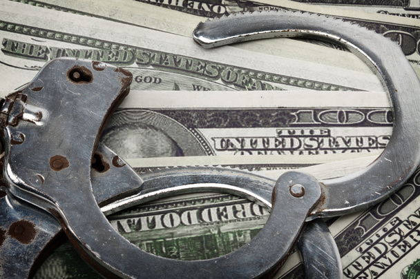 Pénzügyi bűnözés és a korrupció fogalma - Fotó, kép