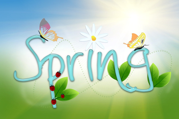 Spring Background - Φωτογραφία, εικόνα