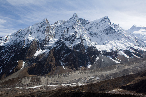 Nepalissa. Mountain Manaslu läheisyydet
 - Valokuva, kuva