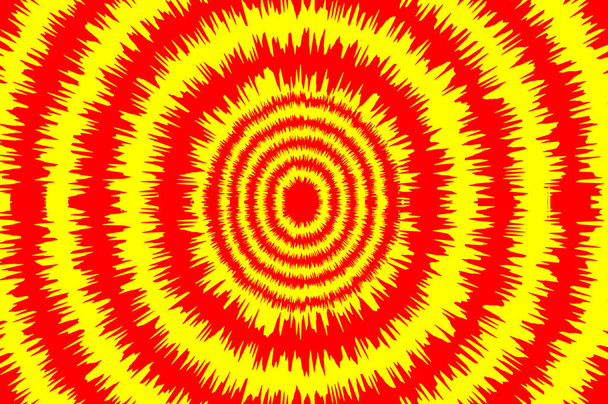 Вибух - абстрактний червоно-жовтий векторний візерунок
 - Вектор, зображення