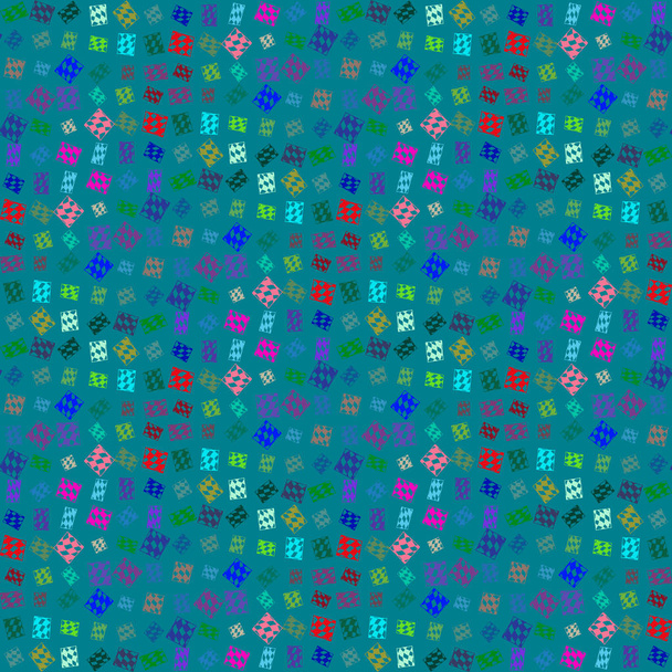 Abstract geometric colorful seamless pattern for background. Decorative backdrop can be used for wallpaper, pattern fills, web page background, surface textures. - Vector, Image