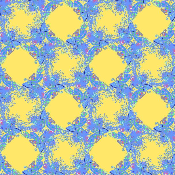 Abstracte elegante naadloze patroon voor ontwerpwerk. Vectorillustratie  - Vector, afbeelding