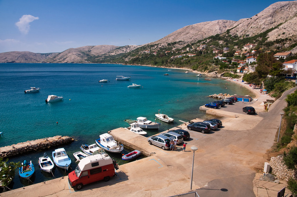 Deniz kenarında stara baska içinde krk - Hırvatistan - Fotoğraf, Görsel