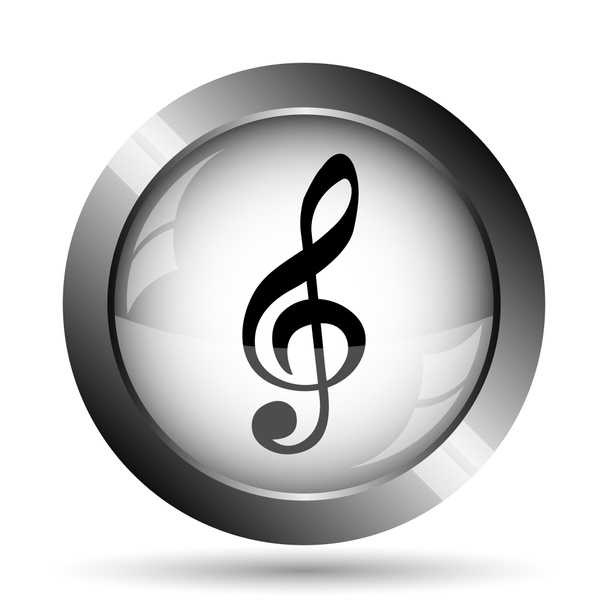 Musical note icon - Photo, Image