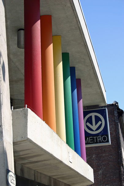 Estação de metro
 - Foto, Imagem
