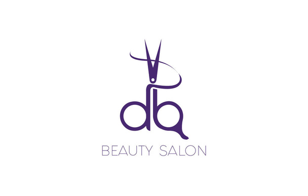 beauty salon vector logo  - Vector, Image