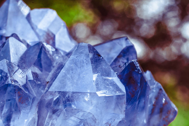 Cristal piedra macro superficie mineral
 - Foto, imagen