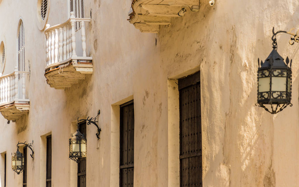 A typical view in Cartagena in Colombia. - 写真・画像