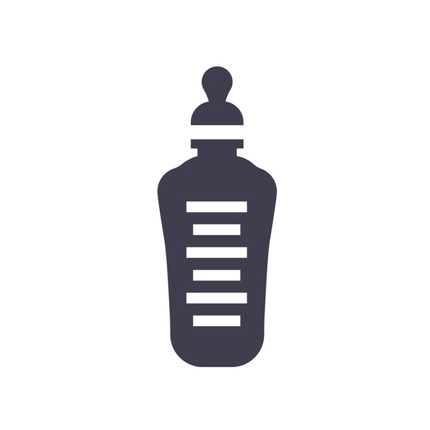 Láhev na krmení ikonu vektorové izolované na bílém pozadí pro váš web a mobilní aplikace design, koncept loga láhev na krmení - Vektor, obrázek