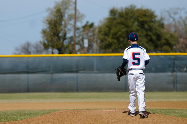 Malá liga baseballový hráč - Fotografie, Obrázek