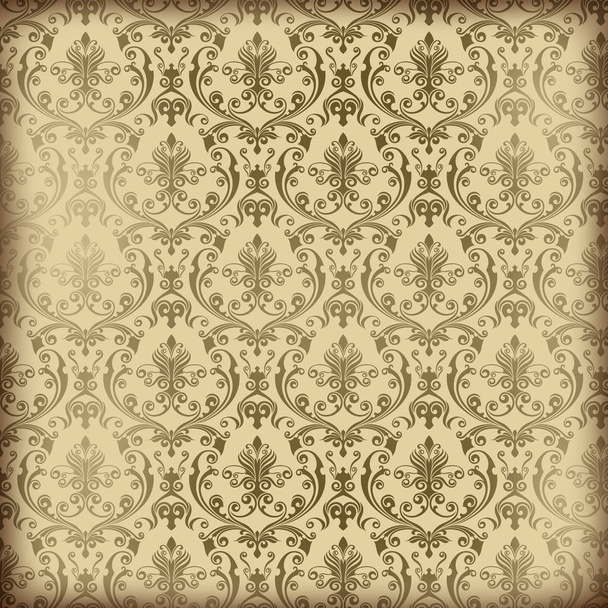 neue orlean Damastmuster Tapete Pergamentpapier Grunge Hintergrund Textur - Foto, Bild
