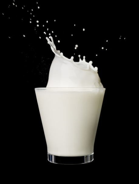 rozpryskiwania mleka - Zdjęcie, obraz