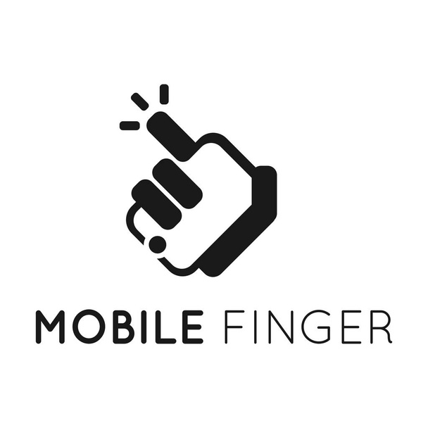 携帯電話のベクトルのロゴのテンプレート  - ベクター画像