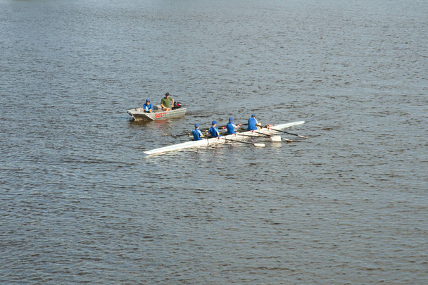 Rowing on River - Australia - Photo, Image