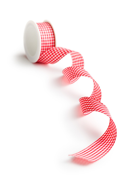checkered ribbon - 写真・画像