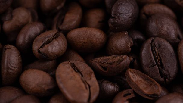 Texture of coffee beans. You can apply for coffee wallpaper coffee with text and everything about coffee background concept. - Φωτογραφία, εικόνα