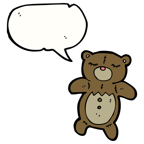 Urso de peluche
 - Vetor, Imagem
