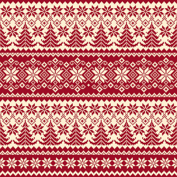 Nordic pattern illustration.I designed a traditional Nordic pattern - Vector, Image