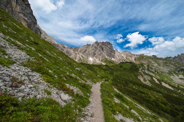 gyönyörű hegyi táj, Ausztria - Fotó, kép
