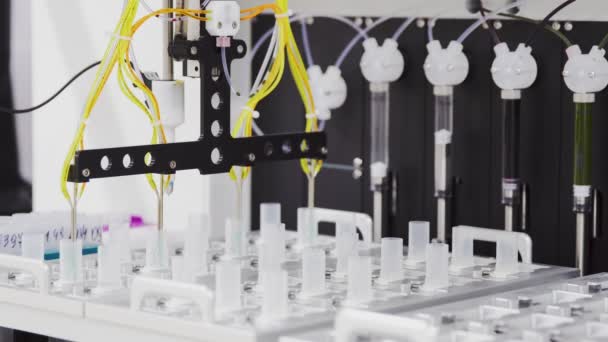 Laboratorium chemiczne i biologiczne wynalazek broni biologicznej - Materiał filmowy, wideo