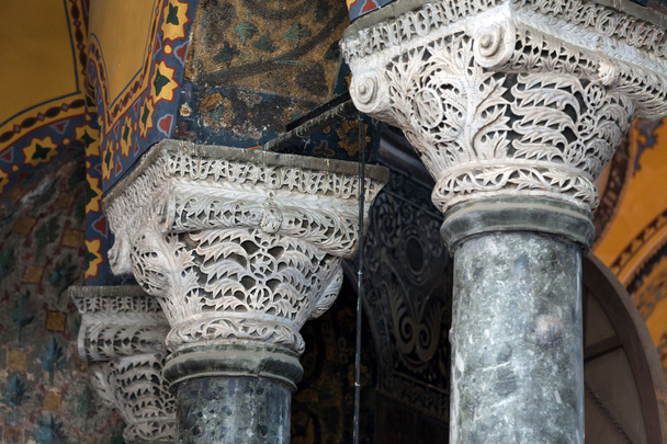 Innenraum der Hagia sophia in Istanbul. Truthahn - Foto, Bild