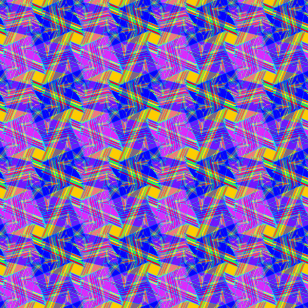 Абстрактний безшовний барвистий візерунок, Векторні ілюстрації
 - Вектор, зображення
