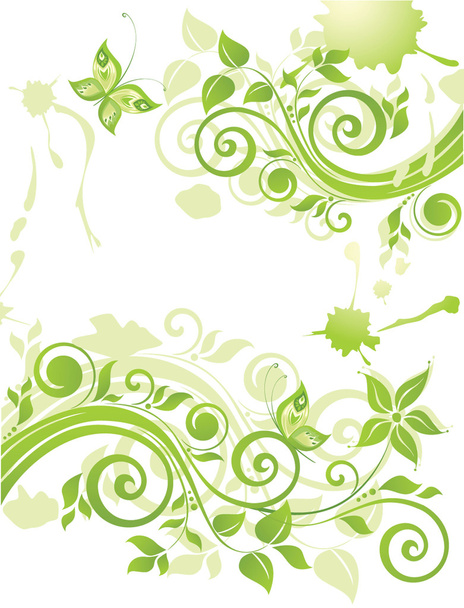 Green eco design - Вектор,изображение