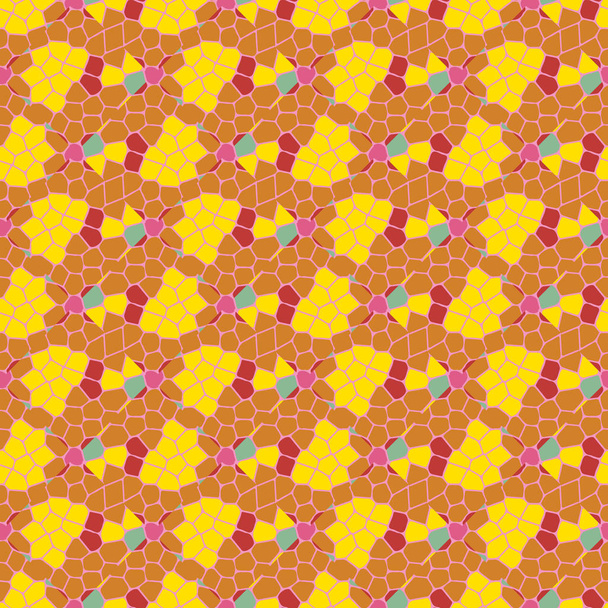Absztrakt varrat nélküli színes minta, vektoros illusztráció - Vektor, kép