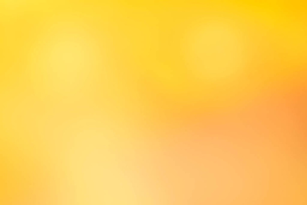 Abstract defocused orange and yellow circular light pattern - Photo, Image