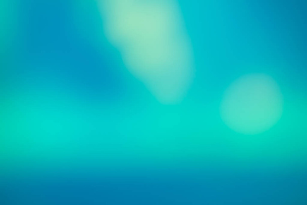 Modèle abstrait de lumière circulaire bleue déconcentrée
 - Photo, image