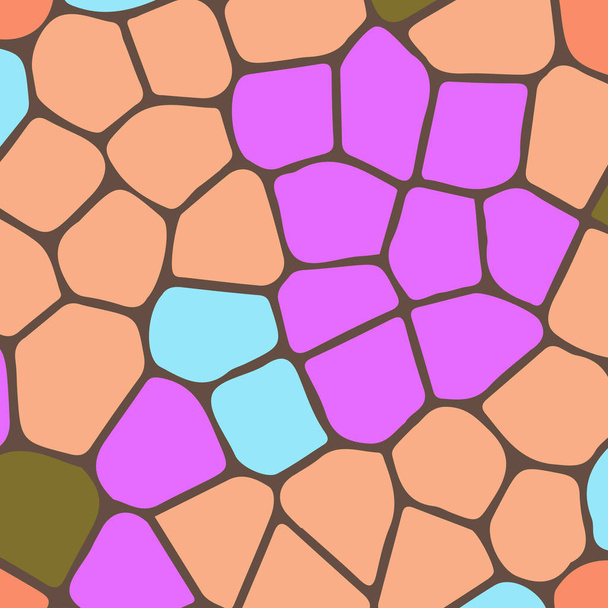 Abstracte naadloze kleurrijke patroon, vectorillustratie - Vector, afbeelding