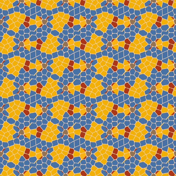 Αφηρημένη απρόσκοπτη πολύχρωμο μοτίβο, εικονογράφηση διάνυσμα - Διάνυσμα, εικόνα