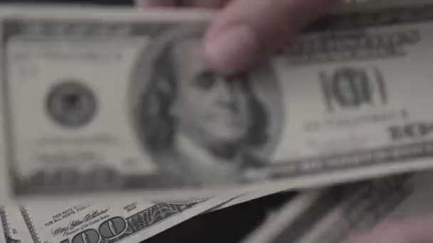 American dollar. Money. - Footage, Video