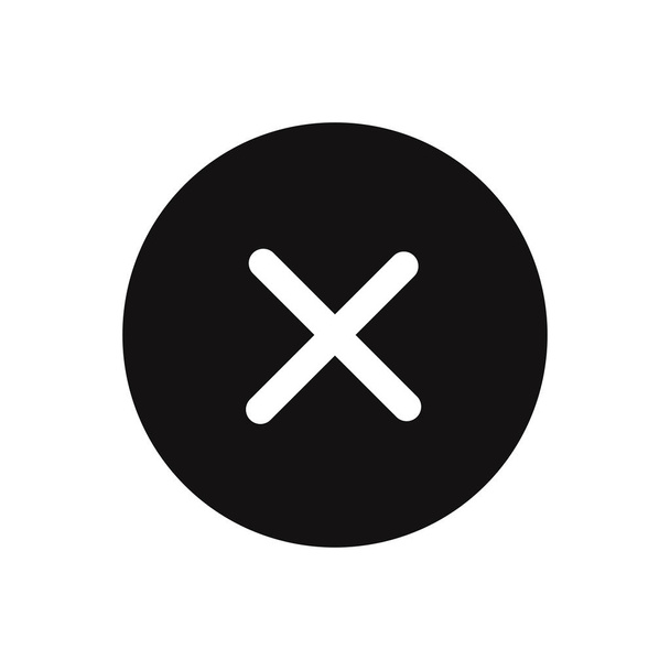 Close button vector icon. Delete, remove, cancel, exit symbol. - Vector, Image