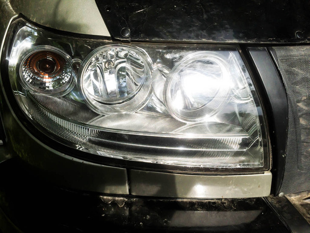 autóipari fényszóró fény autóalkatrész - Fotó, kép