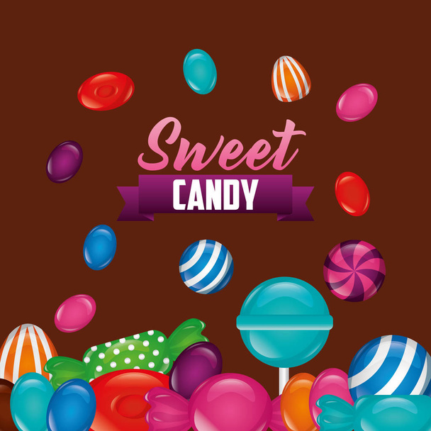 sweet candy concept - Вектор,изображение