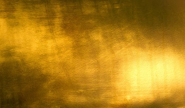 Gold background or texture and gradients shadow - Photo, Image
