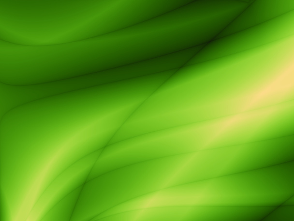 Wave green bio abstract design - Photo, Image