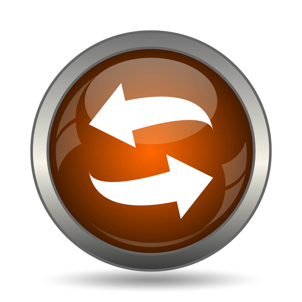 Swap icon. Internet button on white background. - Photo, Image