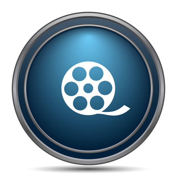 Video icon. Internet button on white background - Photo, Image
