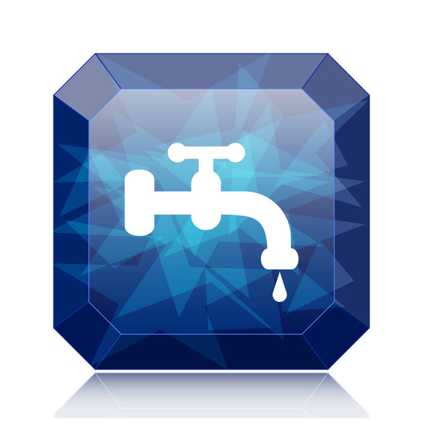 Wasserhahn-Symbol - Foto, Bild