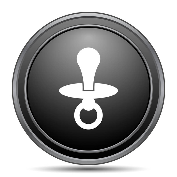 Піктограма підборіддя, чорна кнопка веб-сайту на білому тлі
 - Фото, зображення